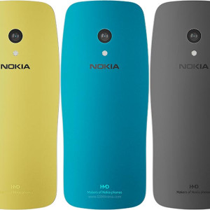  Nokia 3210 Colors Scuba Blue, Y2K Gold, Grunge Black